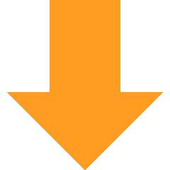 Download icon orange